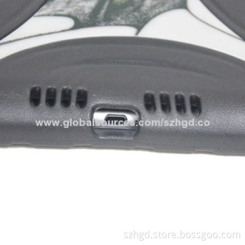 New arrival leather cover for iPad 5 with convertible handle design, high quality and safe material